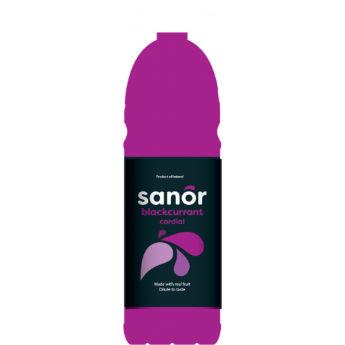 Sanor Pub Cordial  Blackcurrant Flavour